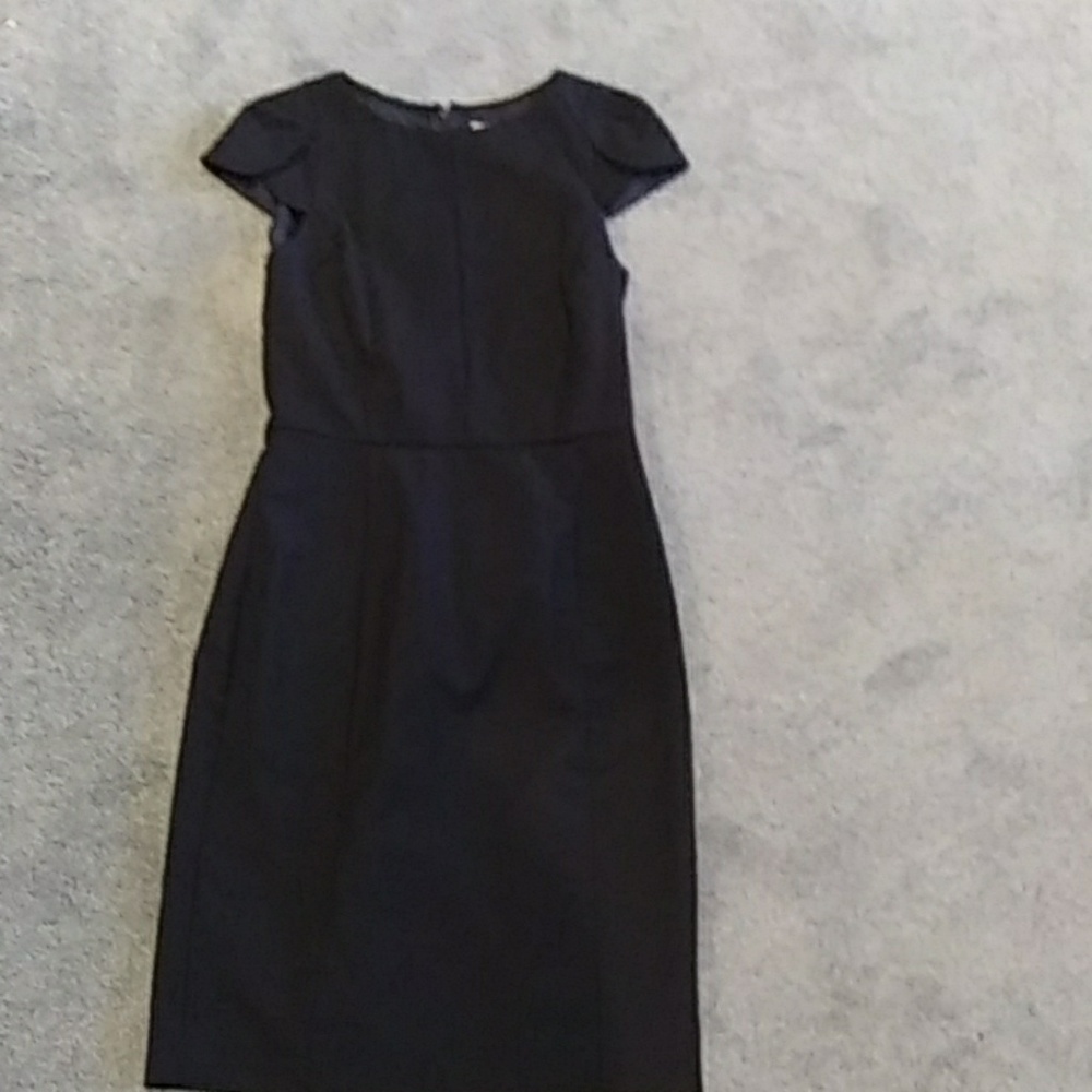 J. Crew navy blue suit dress